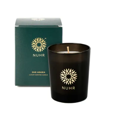NUHR - Oud Arabia luxusná vonná sviečka