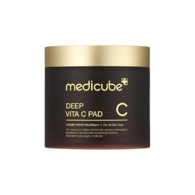 MEDICUBE - Deep Vita C Pads - vitamínové tampóny na pleť 60 ks