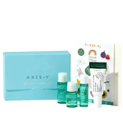 AXIS-Y - Mini Glow set - sada kosmetických produktů pro rozjasnění pleti