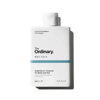 THE ORDINARY - Sulphate 4% Cleanser for Body and Hair - jemný šampón na tělo a vlasy 240ml