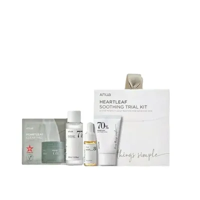 ANUA - Heartleaf Soothing Trial Kit - sada kosmetiky pro citlivou pleť
