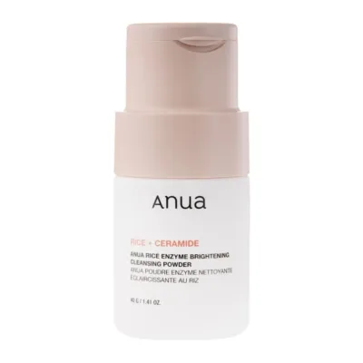 ANUA - Rice Enzyme Brightening Cleansing Powder - enzymatický prášek na obličej - 40 g