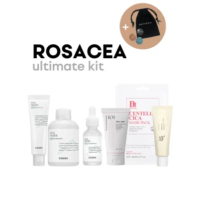 ROSACEA Ultimate Kit by Natureal - Kompletní sada péče o pleť